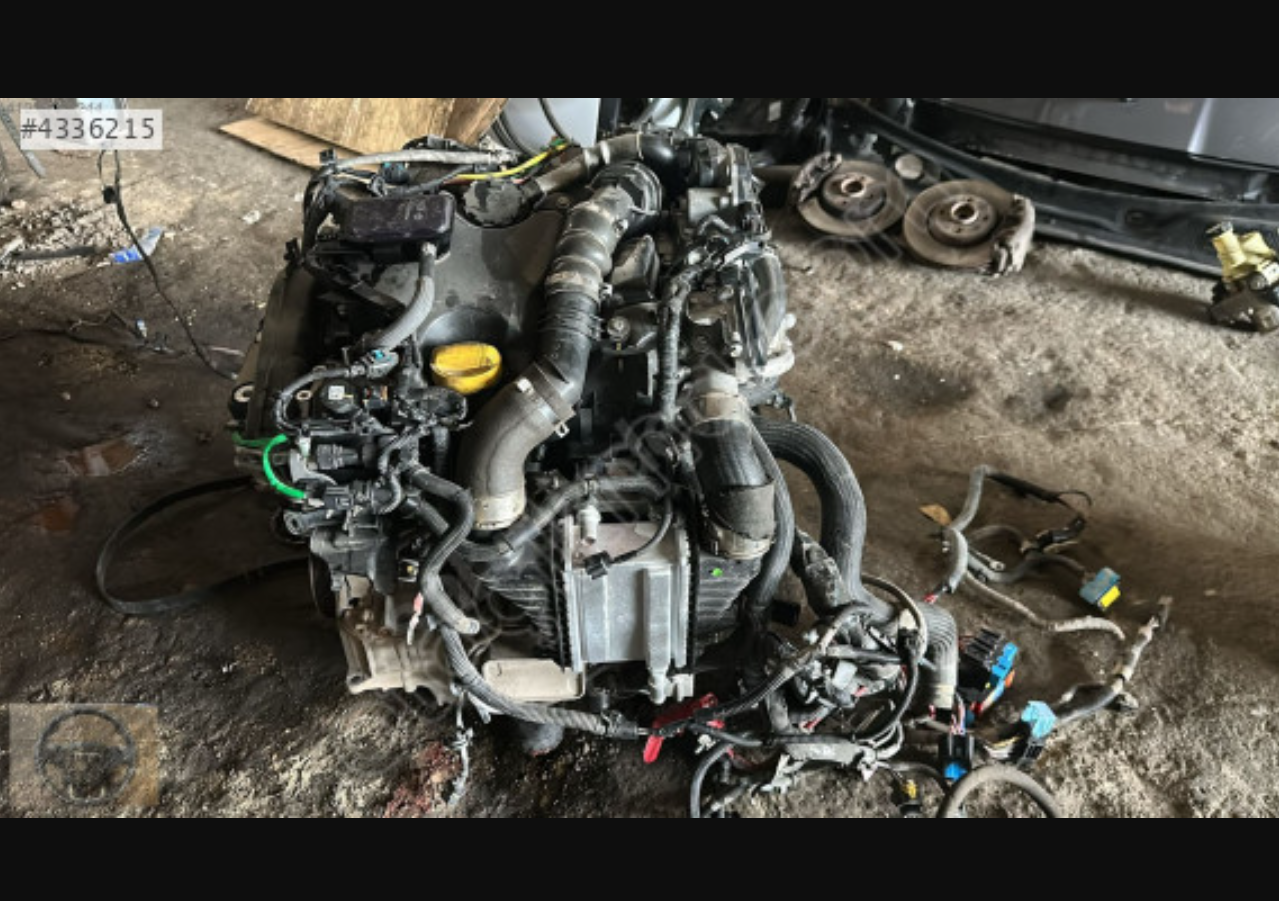 DACİA DUSTER EURO 6 KOMPLE ÇIKMA MOTOR